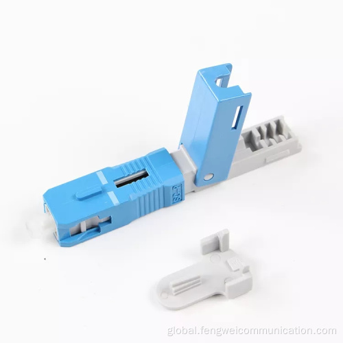 Fast Fiber Connector Kit fast connector less than 0.3dB Insertion loss Factory